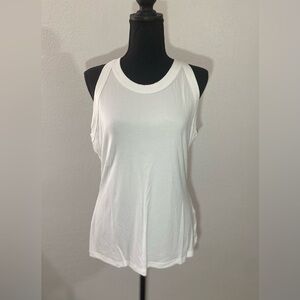 Women’s crop sleeveless crew neck tee Sz XXL NWT